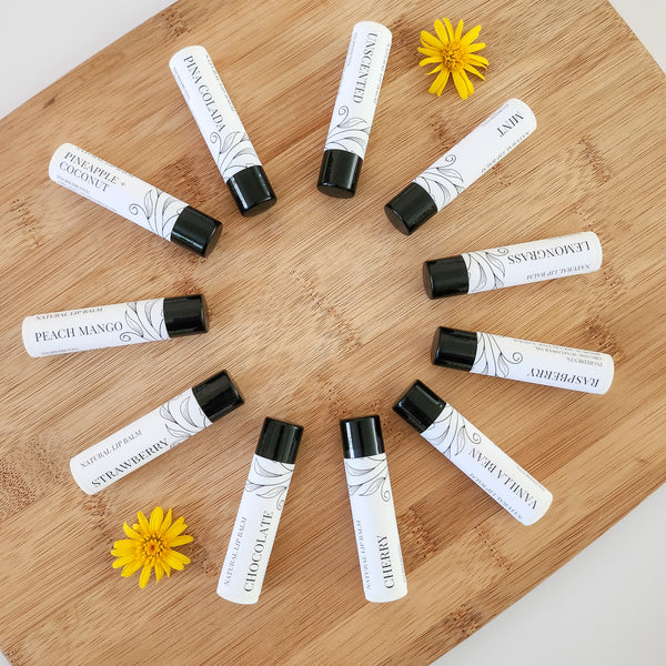 Natural Lip Balm | Beeswax Lip Balm