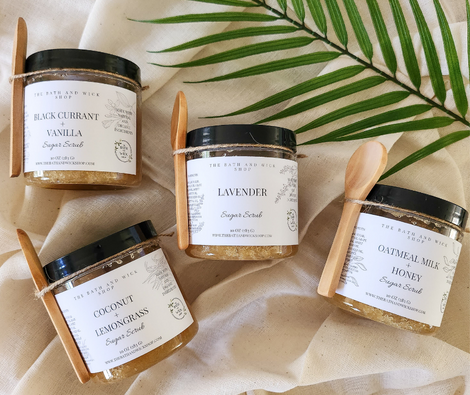 Natural Sugar Scrubs