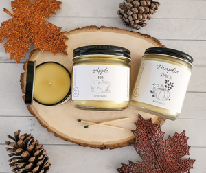 Fall Collection Beeswax Candles