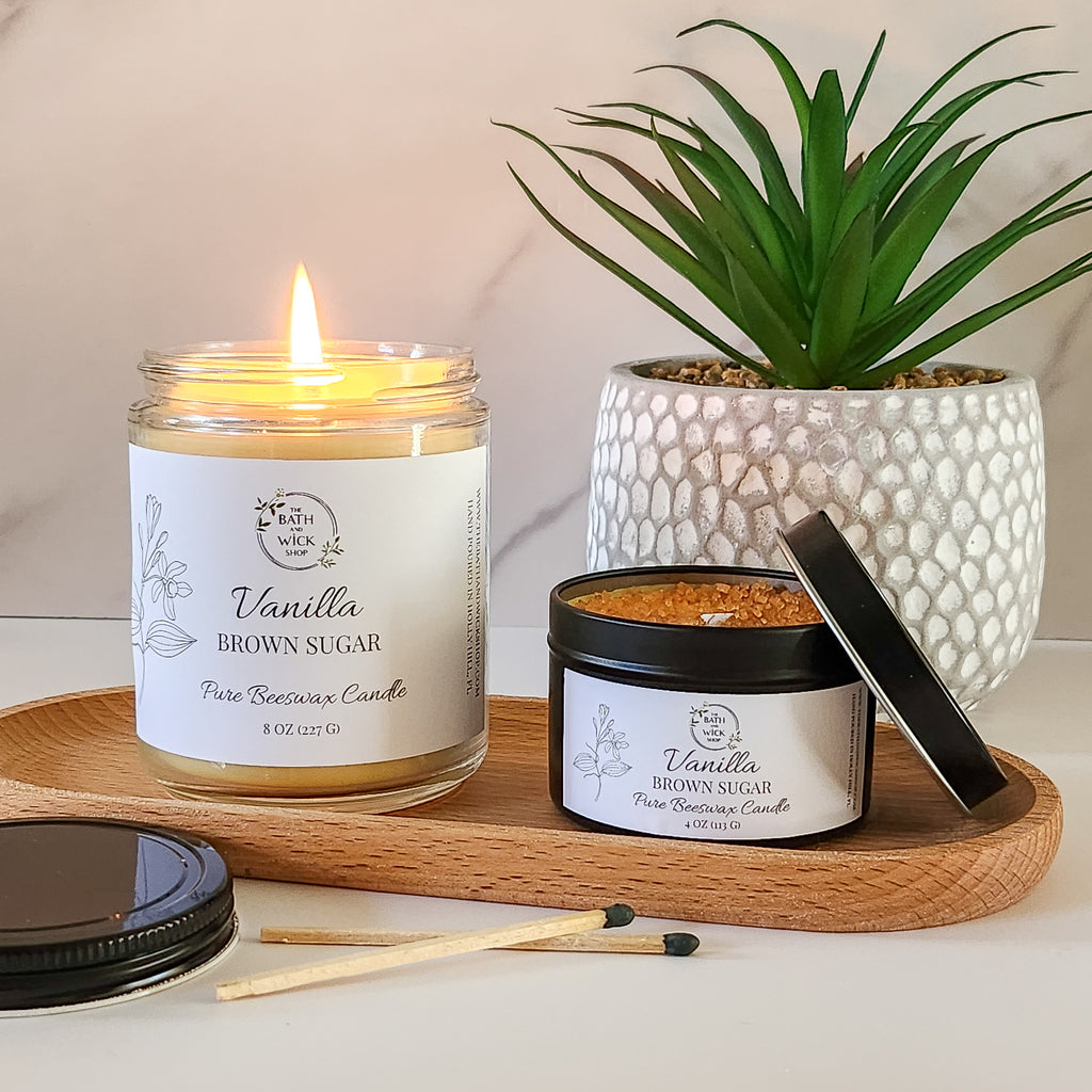 Vanilla Brown Sugar Pure Beeswax Candle – The Bath and Wick Shop