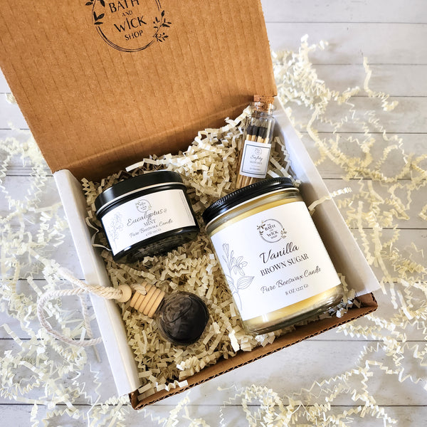 Beeswax Candles Gift Box