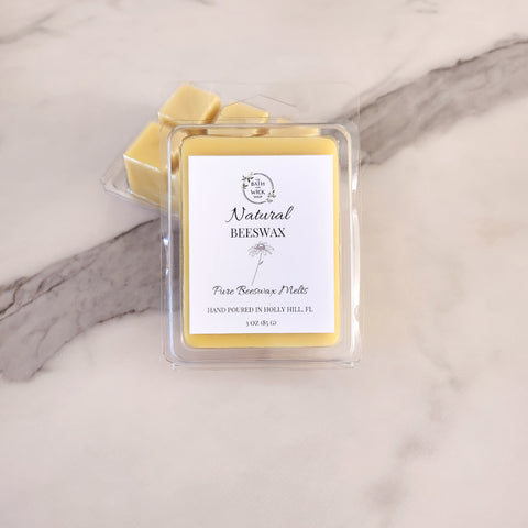 Natural Beeswax (Unscented) Pure Beeswax Melts