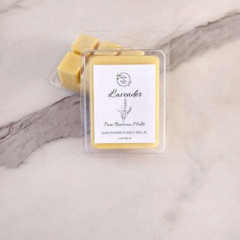 Lavender Pure Beeswax Melts