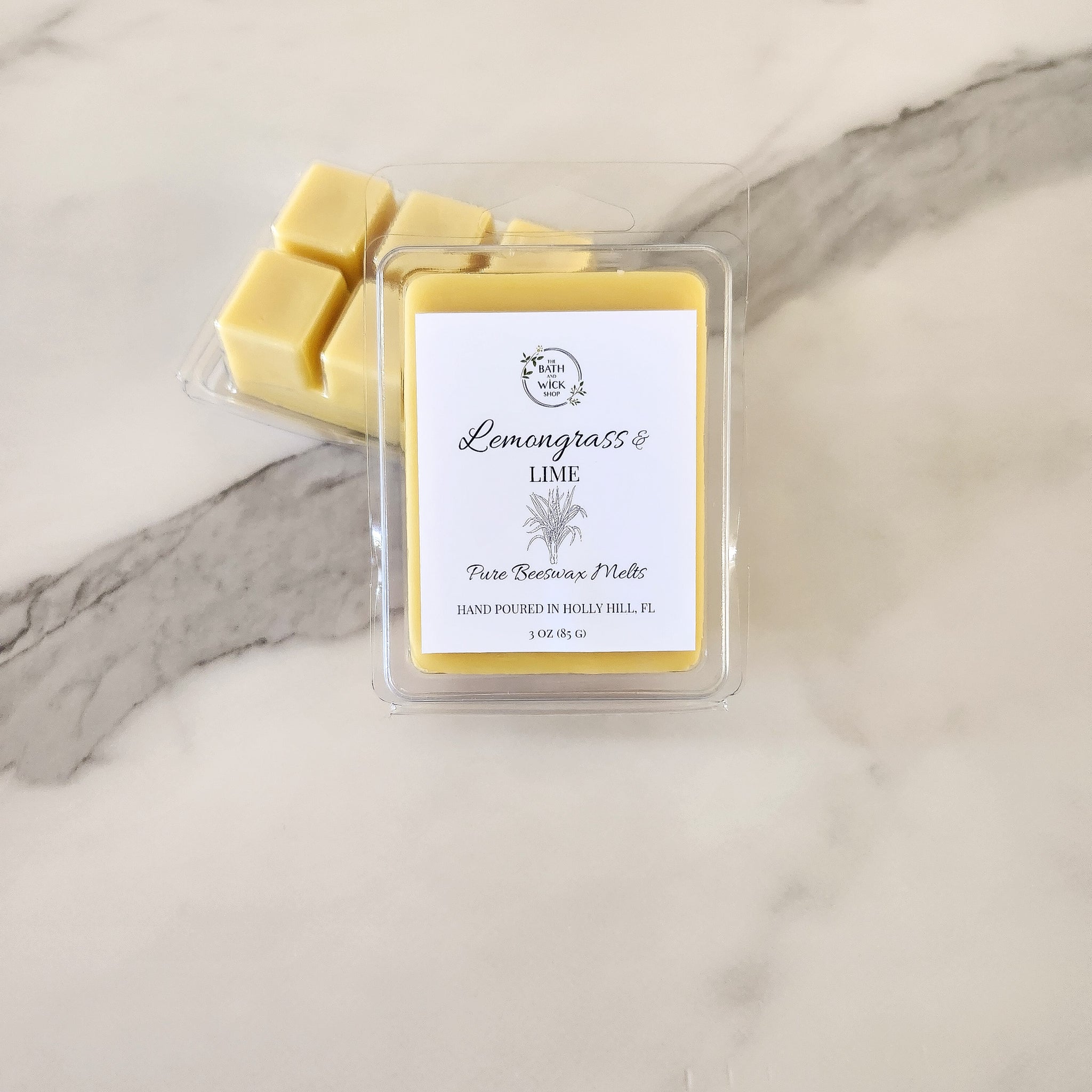 Lemongrass & Lime Pure Beeswax Melts