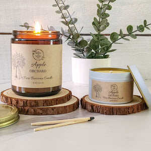 Apple Orchard Pure Beeswax Candles