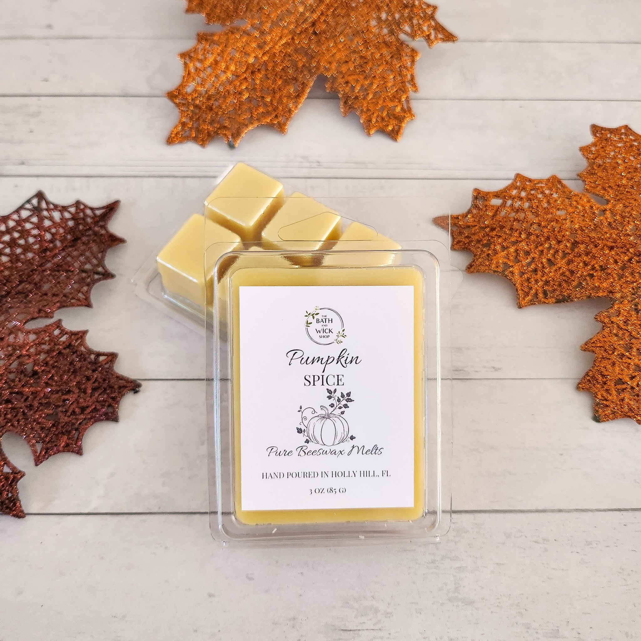 Pumpkin Spice Pure Beeswax Melts