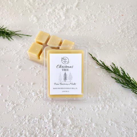 Christmas Tree Pure Beeswax Melts