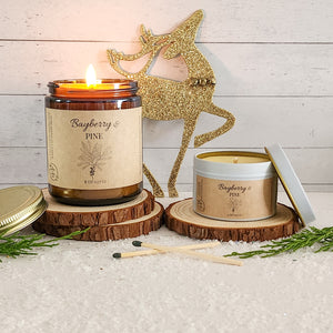 Bayberry & Pine Pure Beeswax Candle