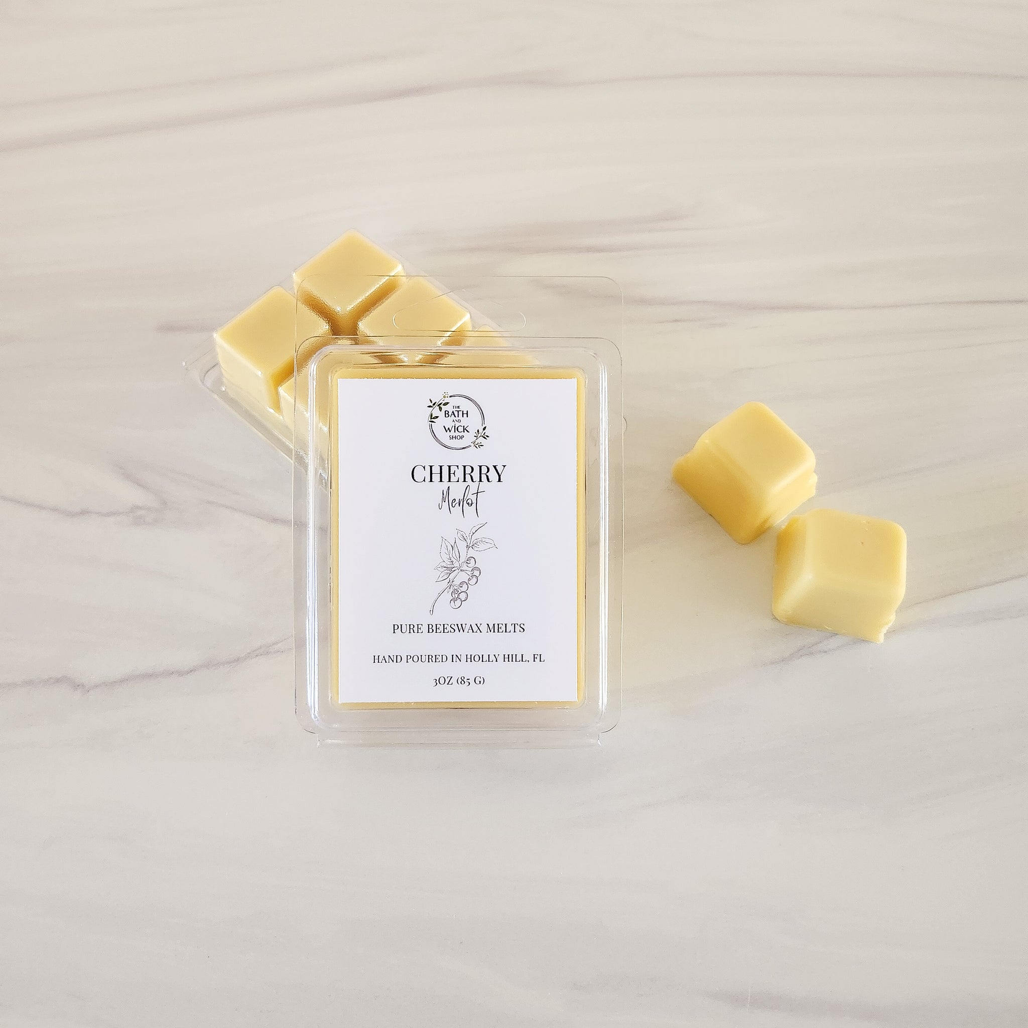 Cherry Merlot Pure Beeswax Melts