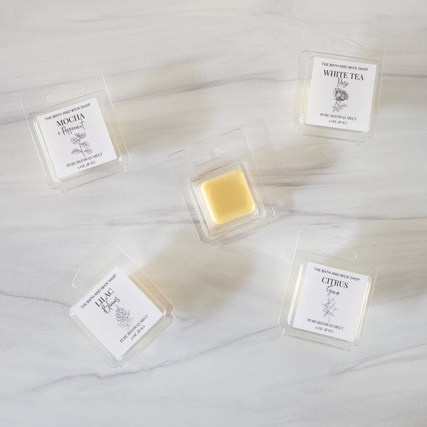 Sample Size Pure Beeswax Melts