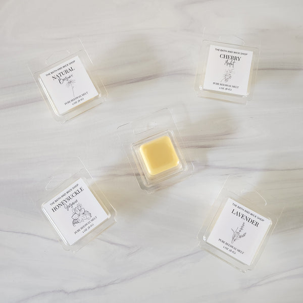 Sample Size Pure Beeswax Melts