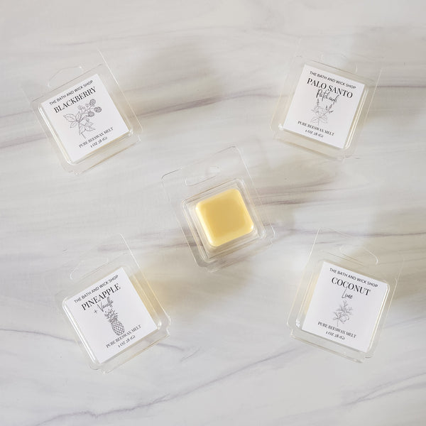 Sample Size Pure Beeswax Melts