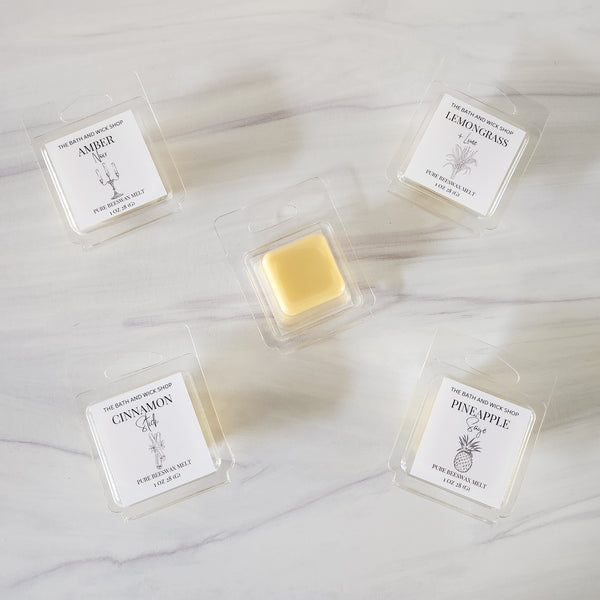 Sample Size Pure Beeswax Melts