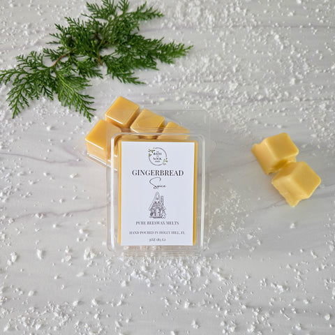 Gingerbread Spice Pure Beeswax Melts