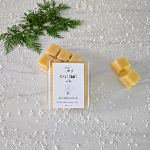 Bayberry & Pine Pure Beeswax Melts