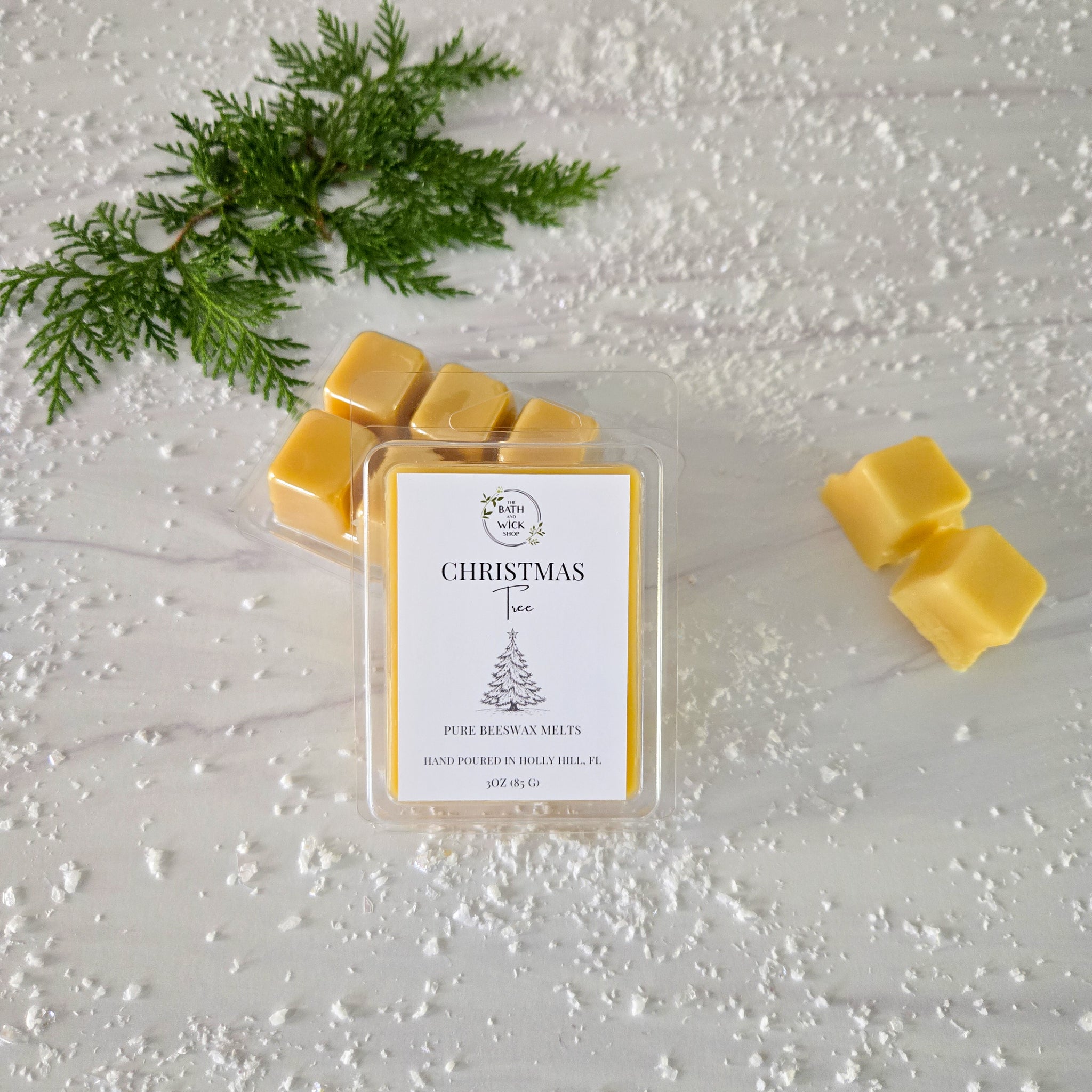 Christmas Tree Pure Beeswax Melts