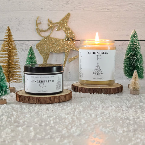 Christmas Tree Pure Beeswax Candle