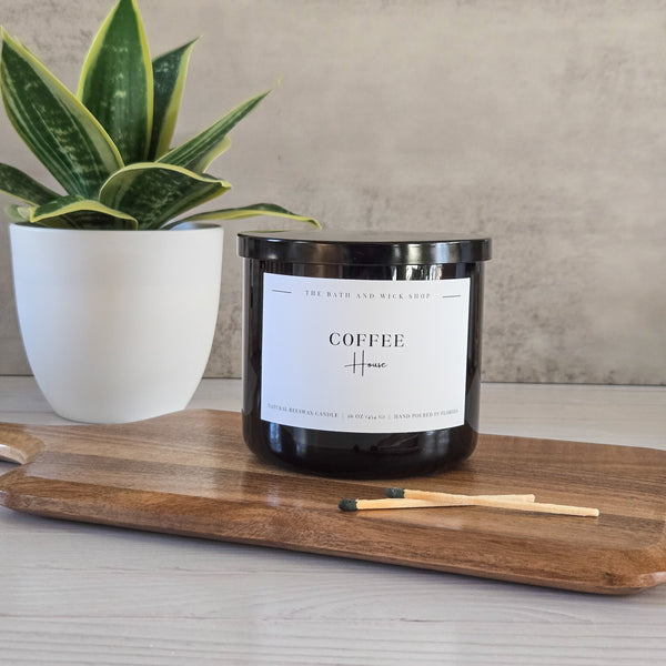 3 Wick Beeswax Candles