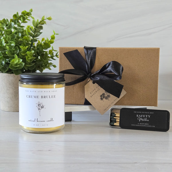 8 oz Beeswax Candles Gift Box