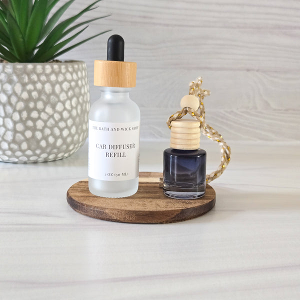 Hanging Car Diffuser | Glass Bottle Diffuser