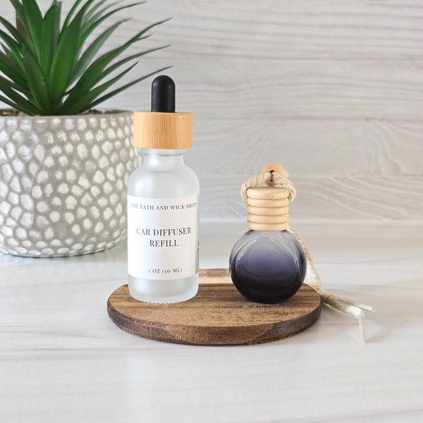 Hanging Car Diffuser | Glass Bottle Diffuser