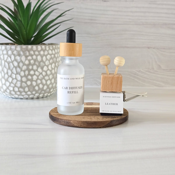 Vent Clip Car Diffuser | Glass Bottle Diffuser