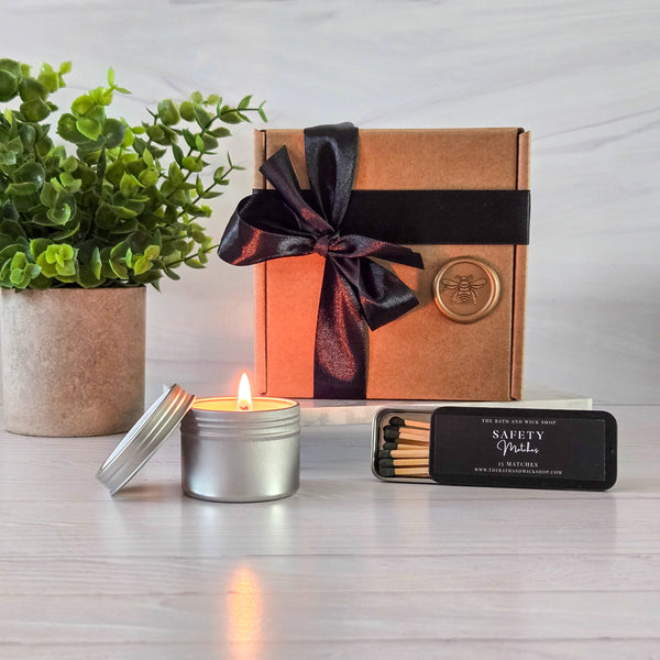 2 oz Sample Size Beeswax Candles Gift Box