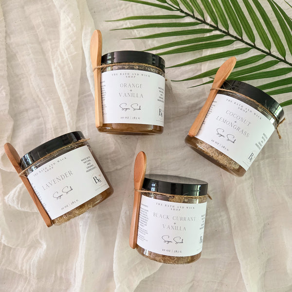 Natural Sugar Scrubs