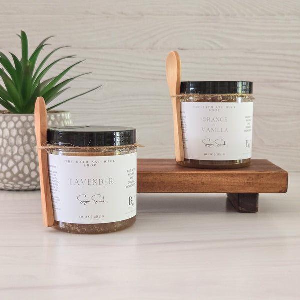Natural Sugar Scrubs