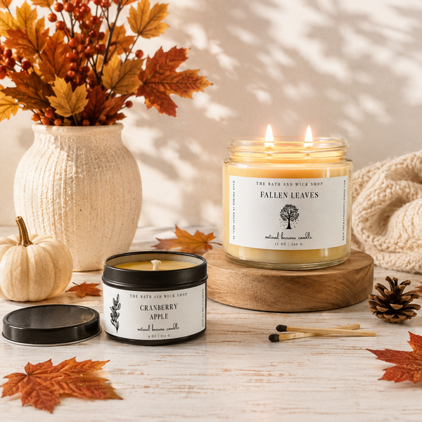 Fall Collection Beeswax Candles