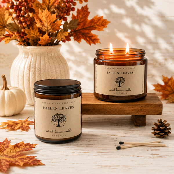 Fall Collection Beeswax Candles