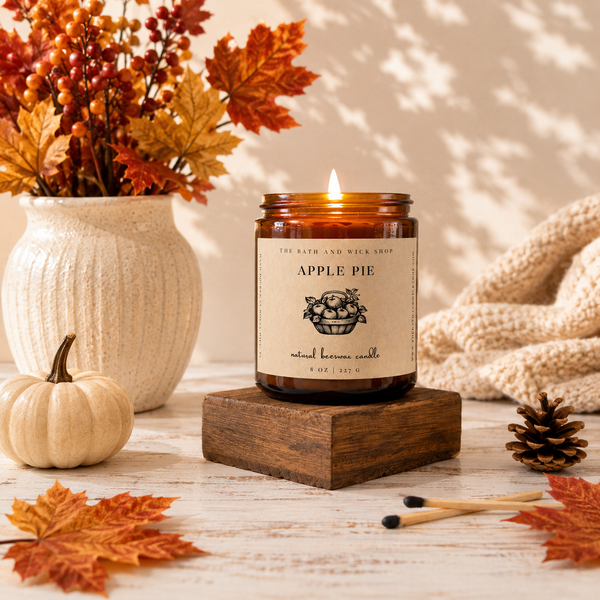 Fall Collection Beeswax Candles