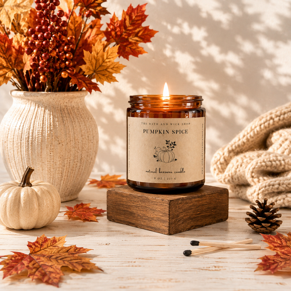 Fall Collection Beeswax Candles