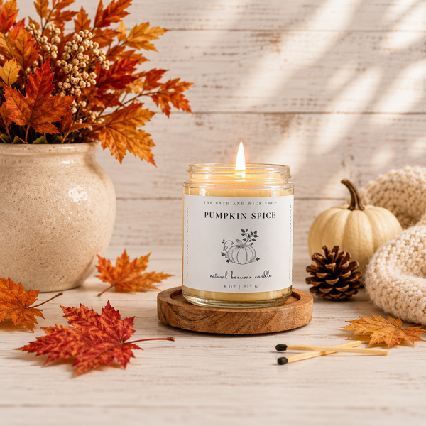 Fall Collection Beeswax Candles