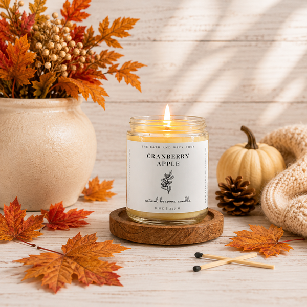 Fall Collection Beeswax Candles