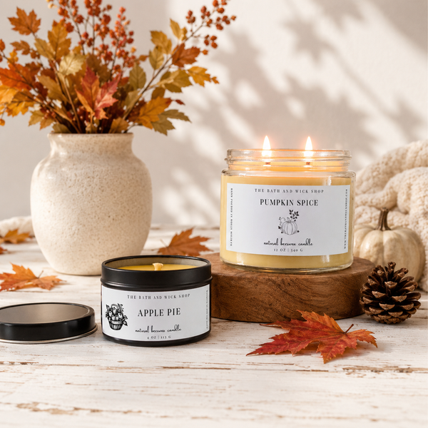 Fall Collection Beeswax Candles