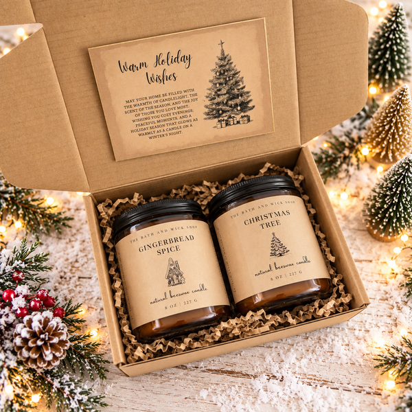 Christmas Collection Candle Gift Boxes