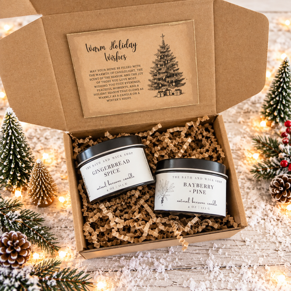 Christmas Collection Candle Gift Boxes