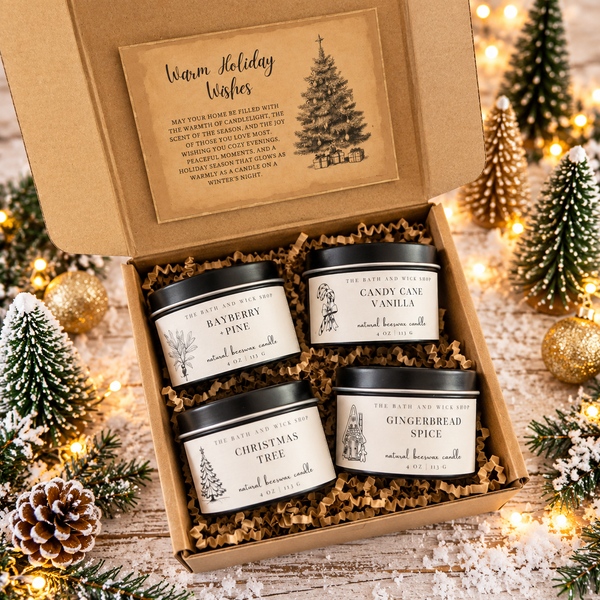 Christmas Collection Candle Gift Boxes