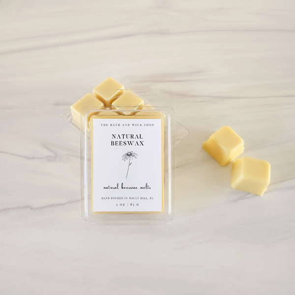 Natural Beeswax (Unscented)  Beeswax Melts