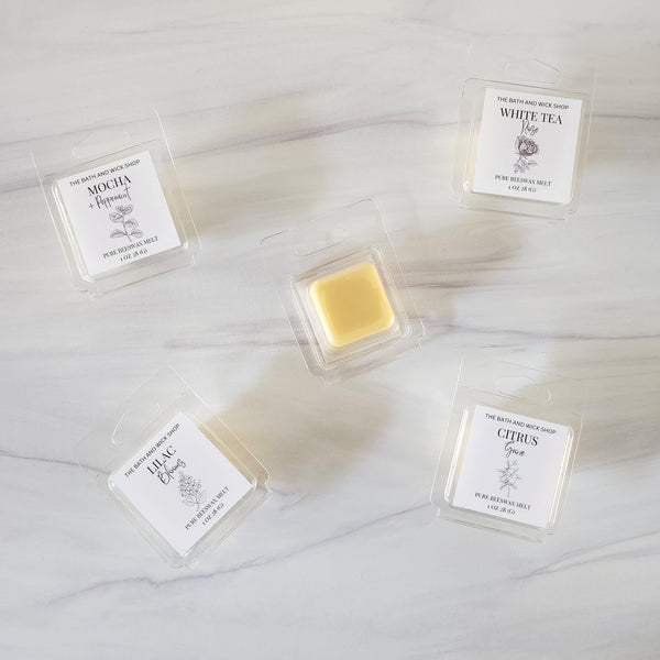 Sample Size Pure Beeswax Melts
