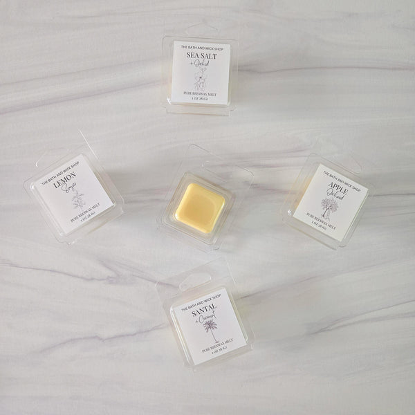 Sample Size Pure Beeswax Melts