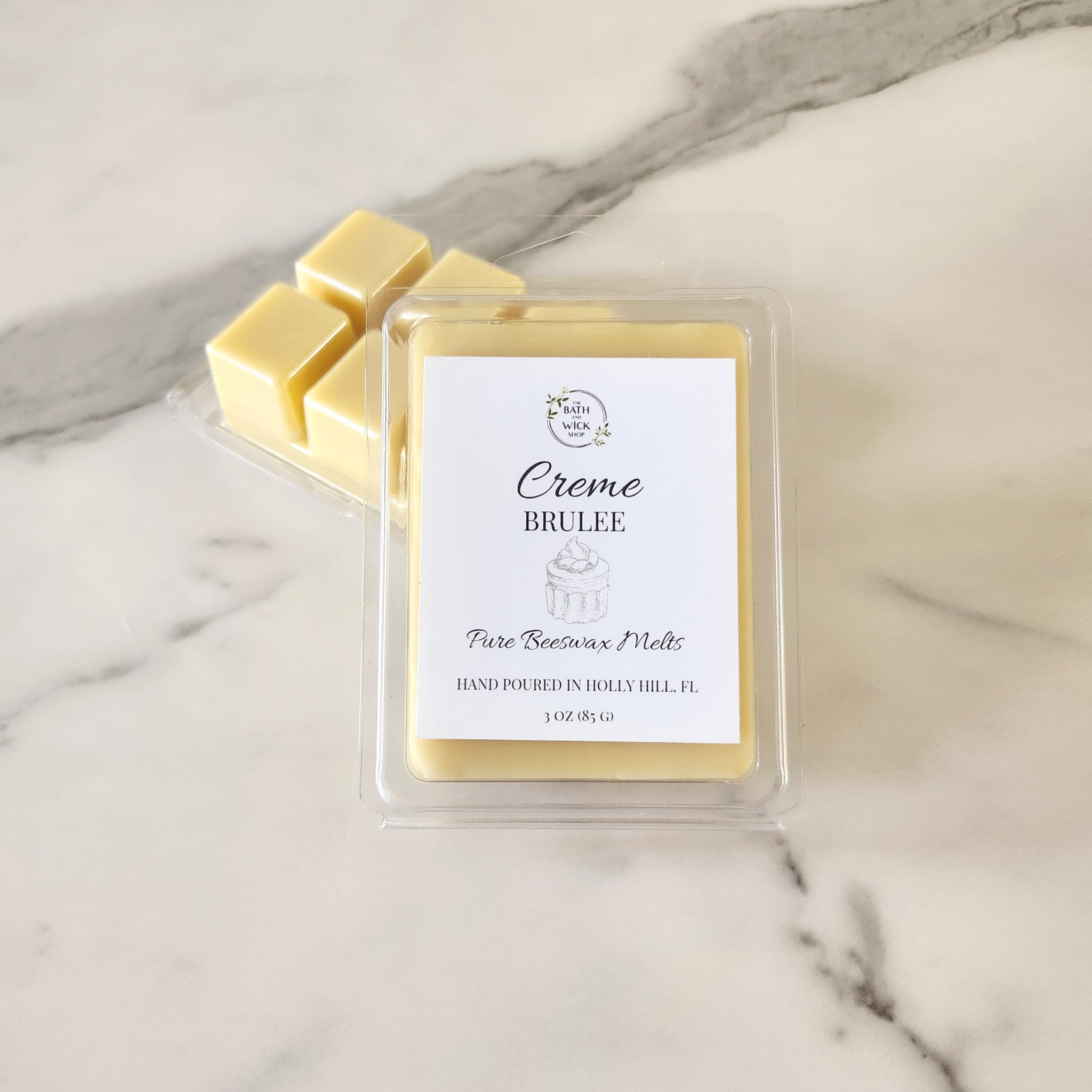 Creme Brulee Pure Beeswax Melts
