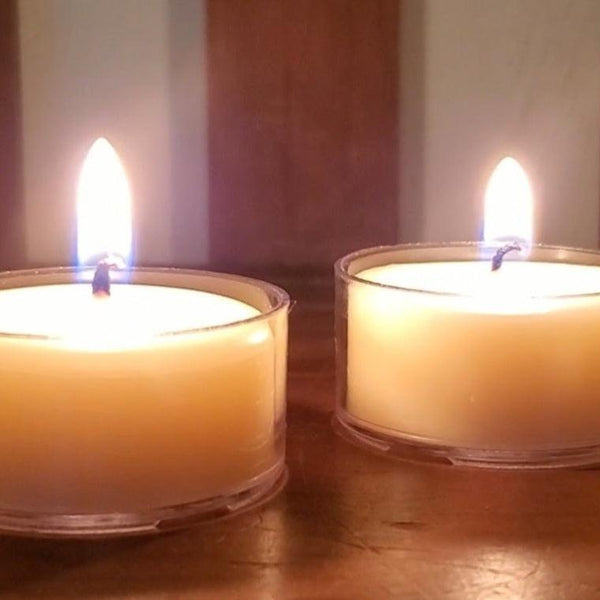 Pure Beeswax Tealight Candles